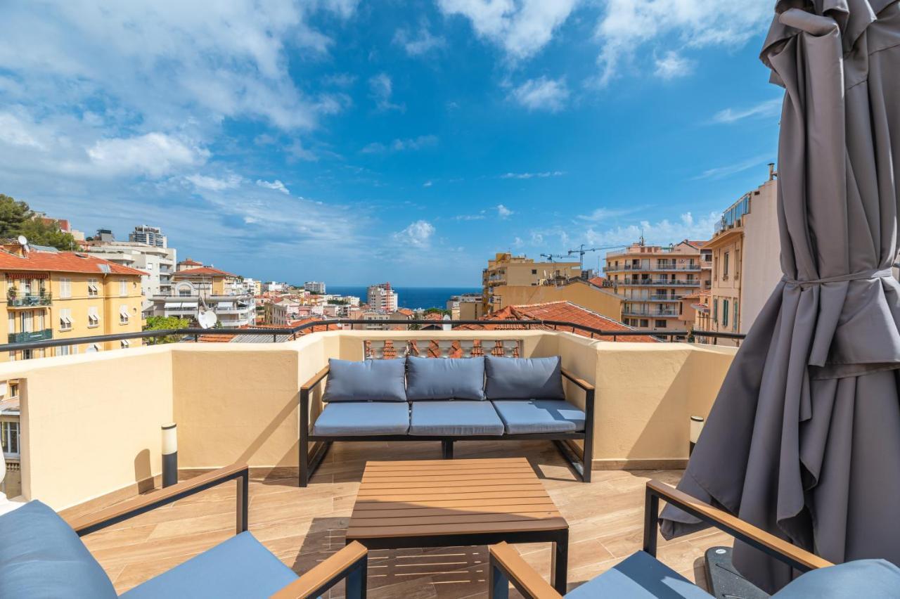 דירות בוסוליי Superbe Penthouse Proche Monaco Grande Terrasse מראה חיצוני תמונה